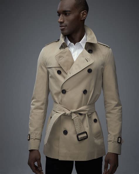 burberry short heritage trench coat|burberry original trench coat.